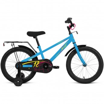 Велосипед FORWARD METEOR 18" (1 ск.) 2023, голубой