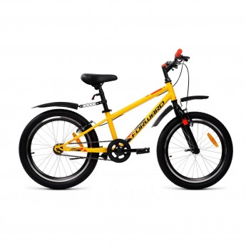 Велосипед FORWARD UNIT 20 1.0 (2020) желтый Велосипед FORWARD UNIT 20 1.0 (2020) желтый