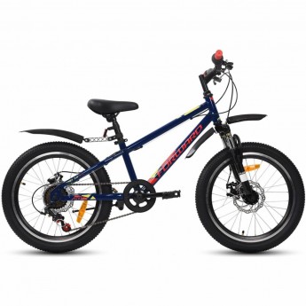 Велосипед FORWARD UNIT 20 3.0 disc (2020) темно-синий/красный Велосипед FORWARD UNIT 20 3.0 disc (2020) темно-синий/красный